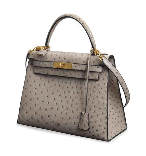 hermes gray ostrich bag|ostrich handbags clearance.